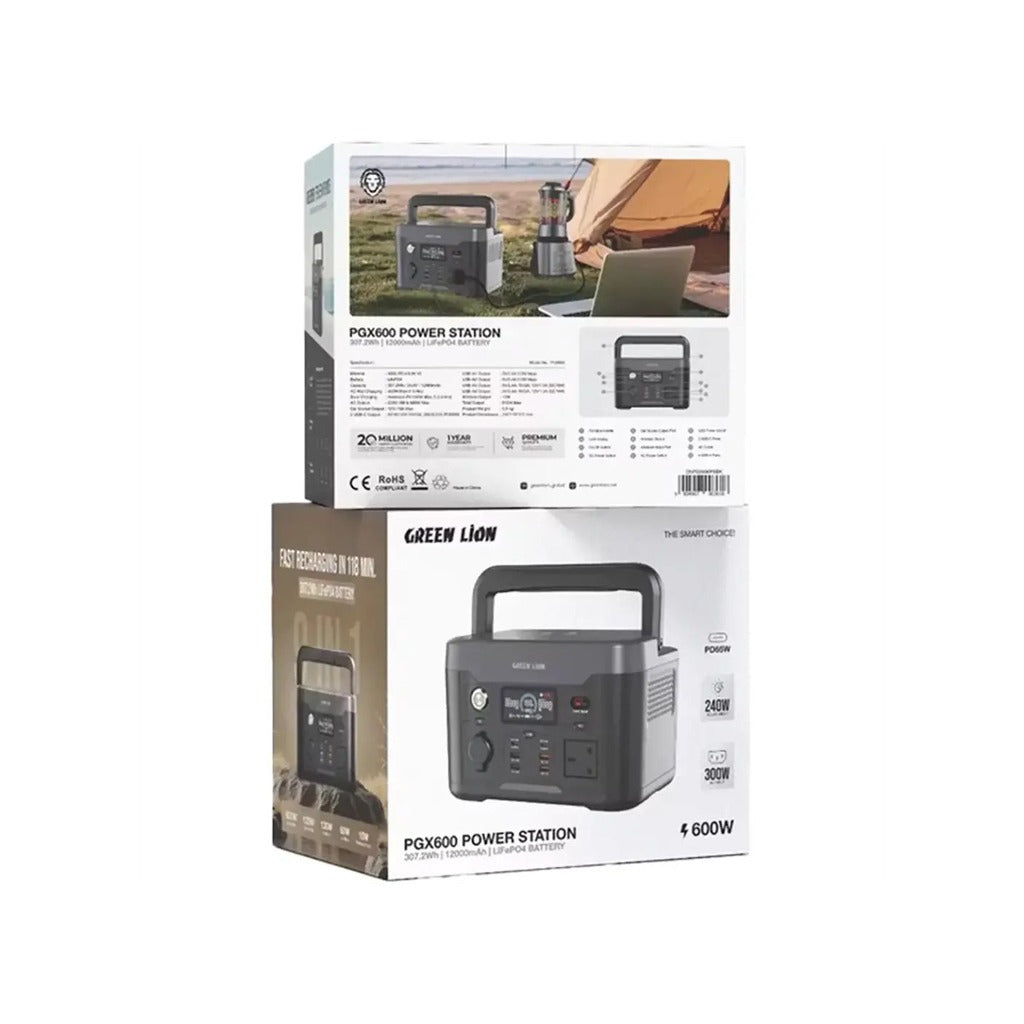 Pack of Green Lion power station.