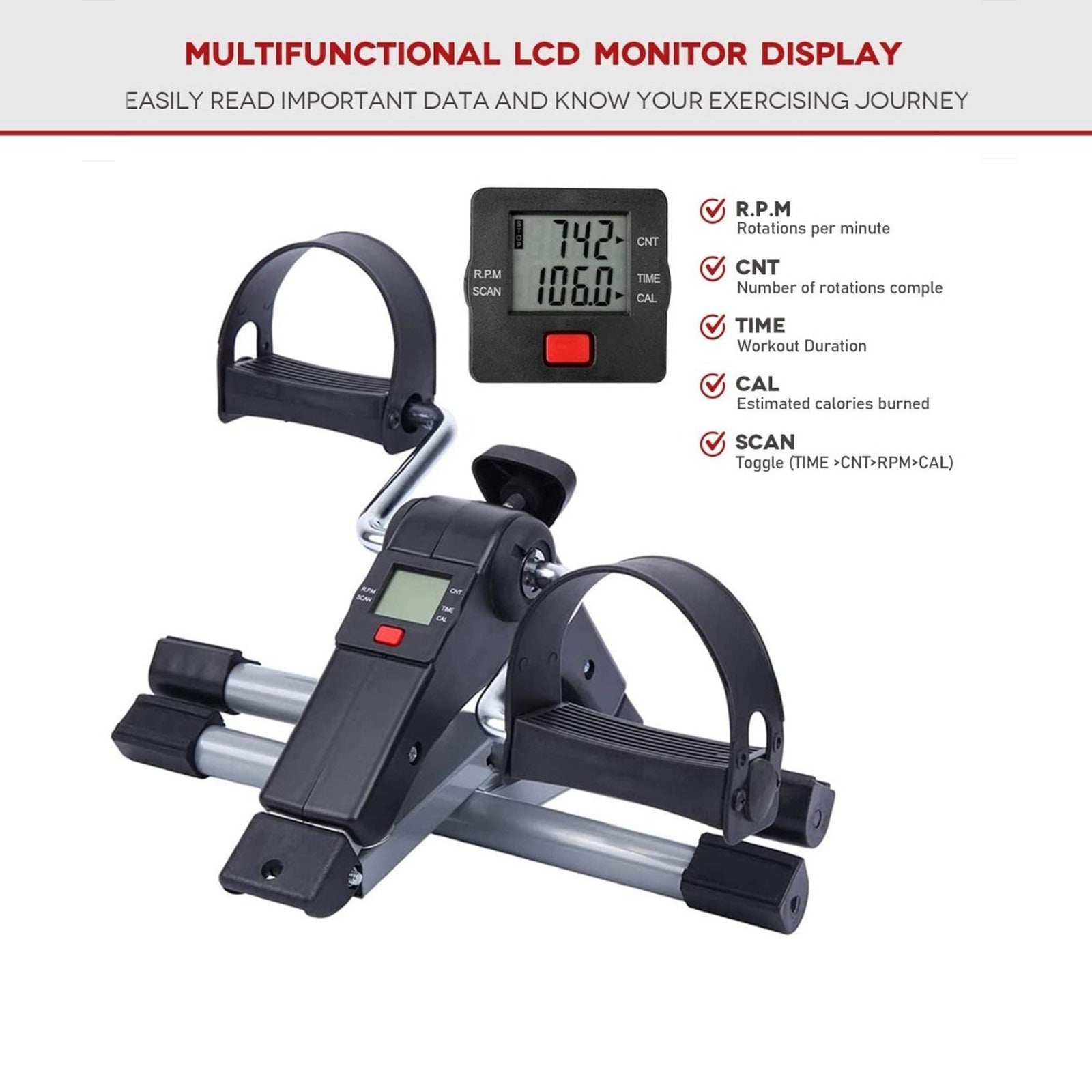 Pedal Exerciser for Arms & Legs.