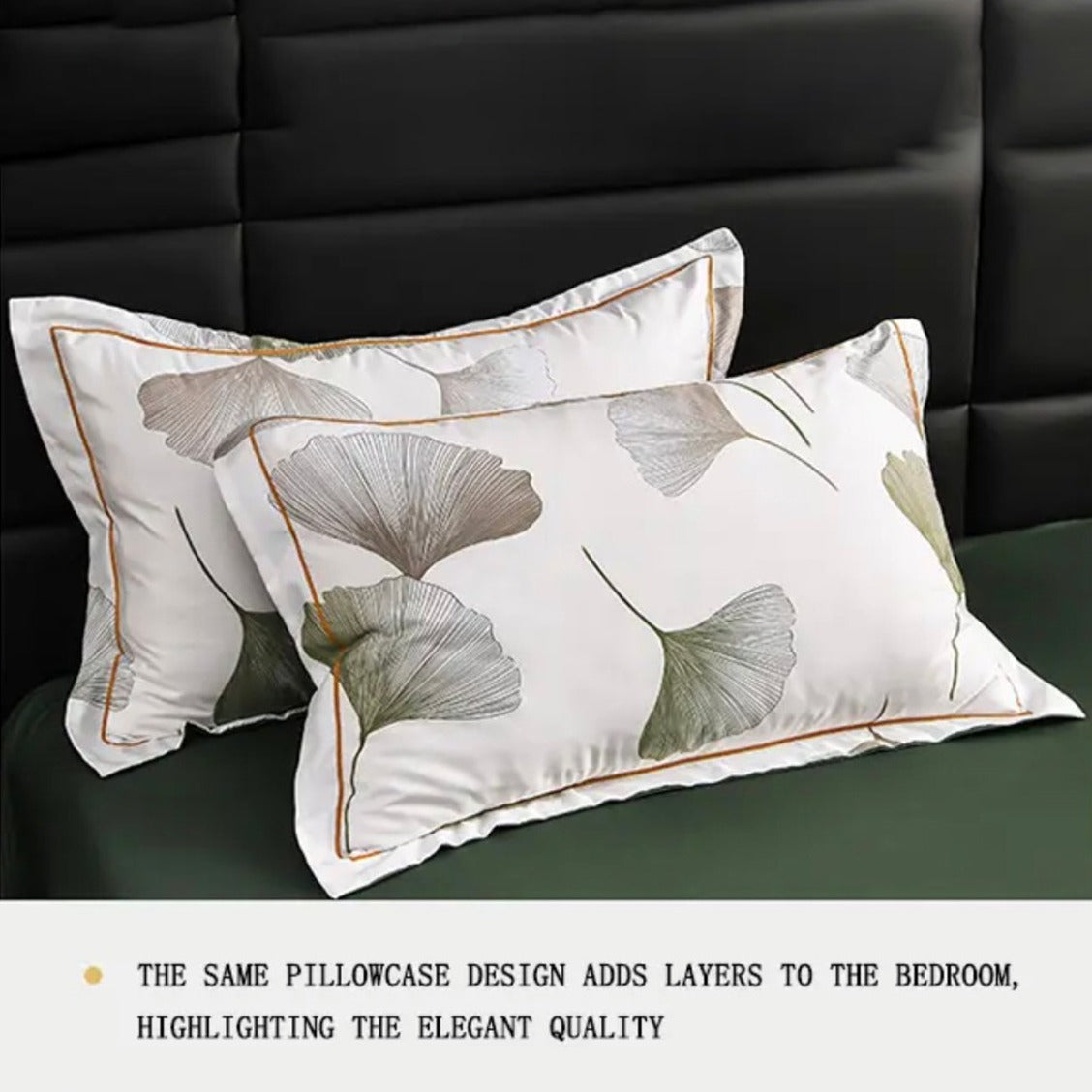 Pillowcase Design Of Summer Cooling Comforter Set.