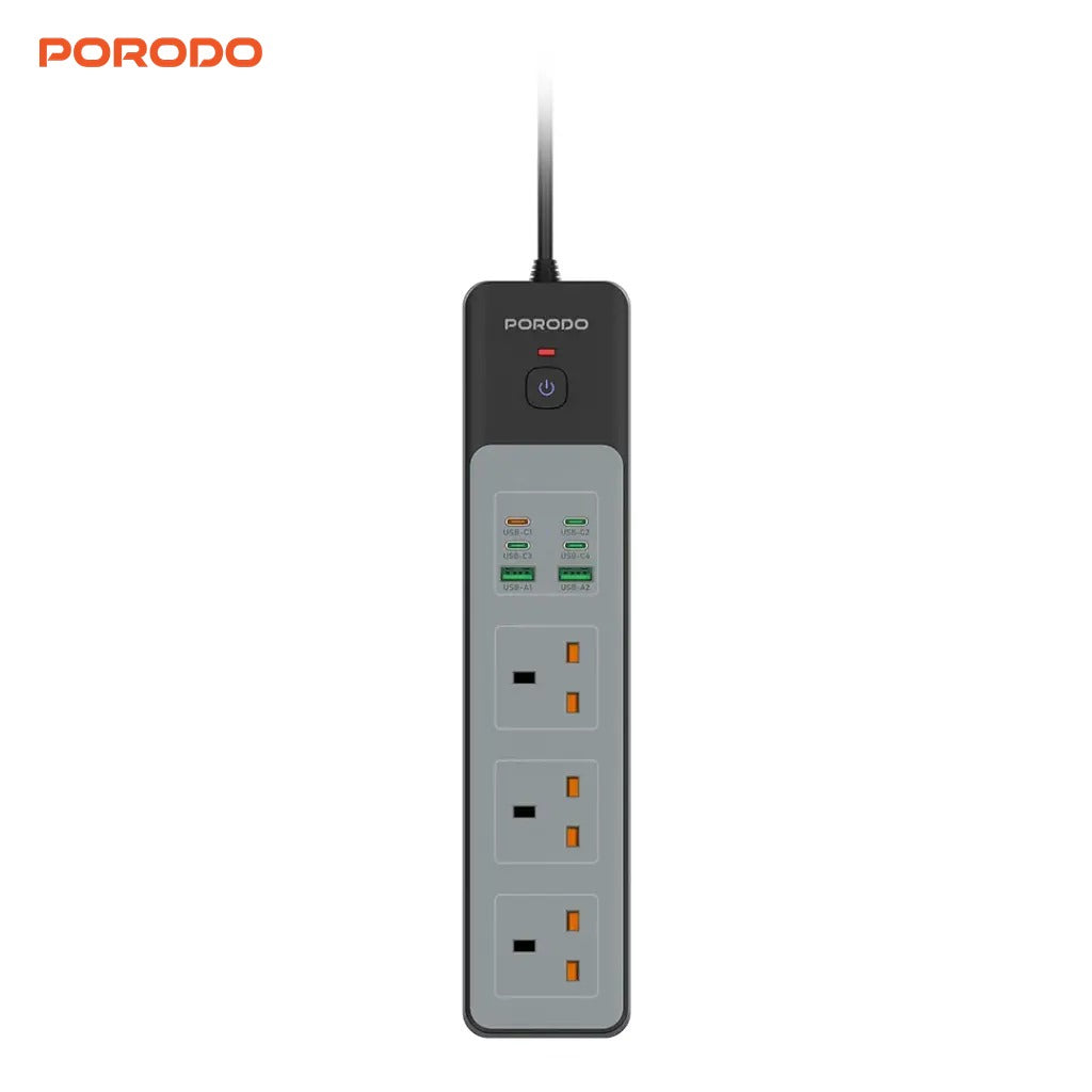 Porodo 3-AC Power Strip.
