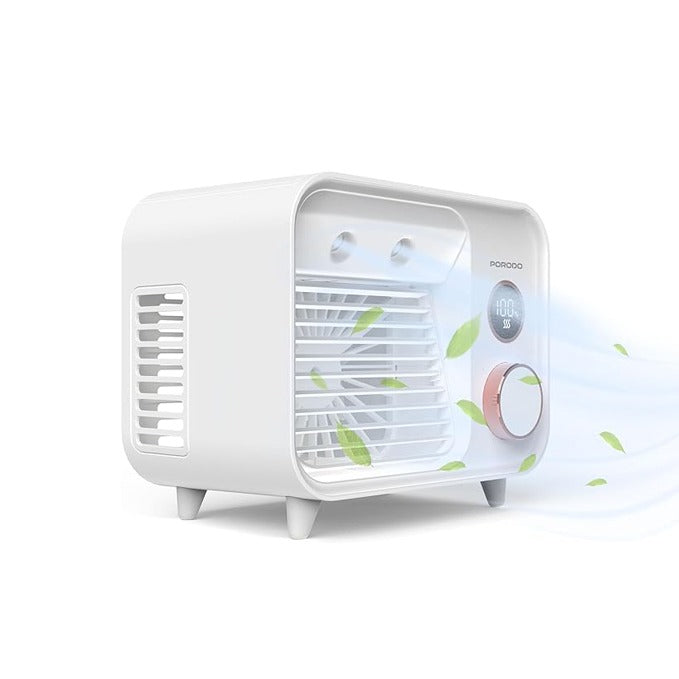  Mini Mist Fan Desktop Air Cooler on a white background