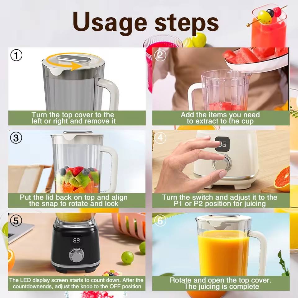 Portable Citrus Juicer Blender 600ML, USB Rechargeable Juicing Cup Portable Citrus Juicer Blender 600ML, USB Rechargeable Juicing Cup
