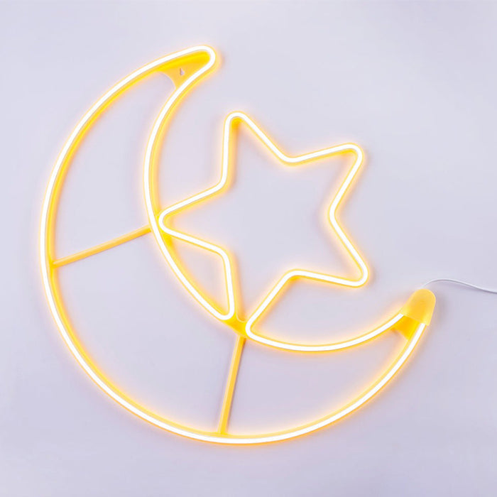 Ramadan LED Moon & Star Light.