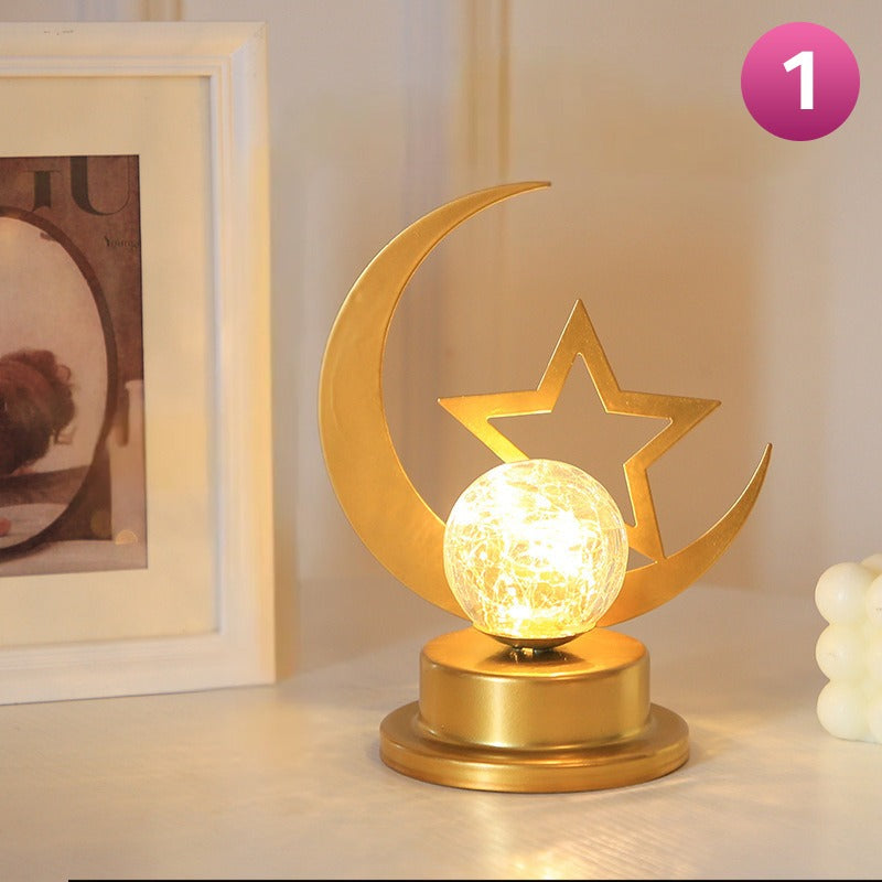 A Ramadan Moon LED Table Lamp.