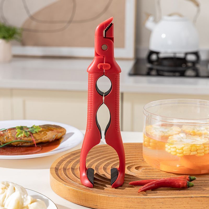 3-In-1 Heat-Resistant Kitchen Tongs.