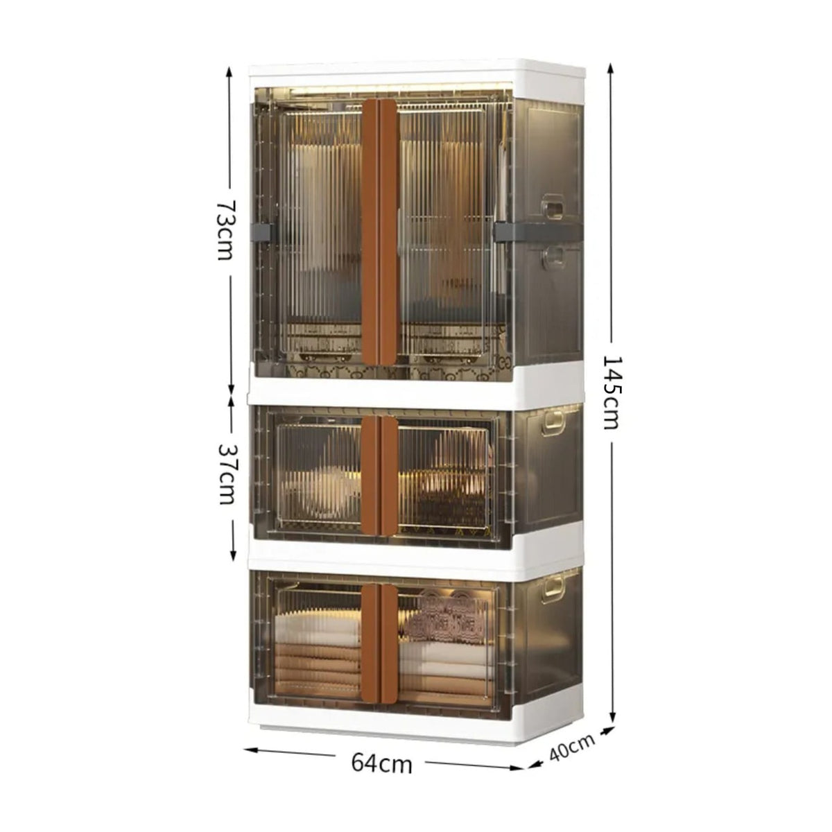 Size Of Stackable Storage Bins.
