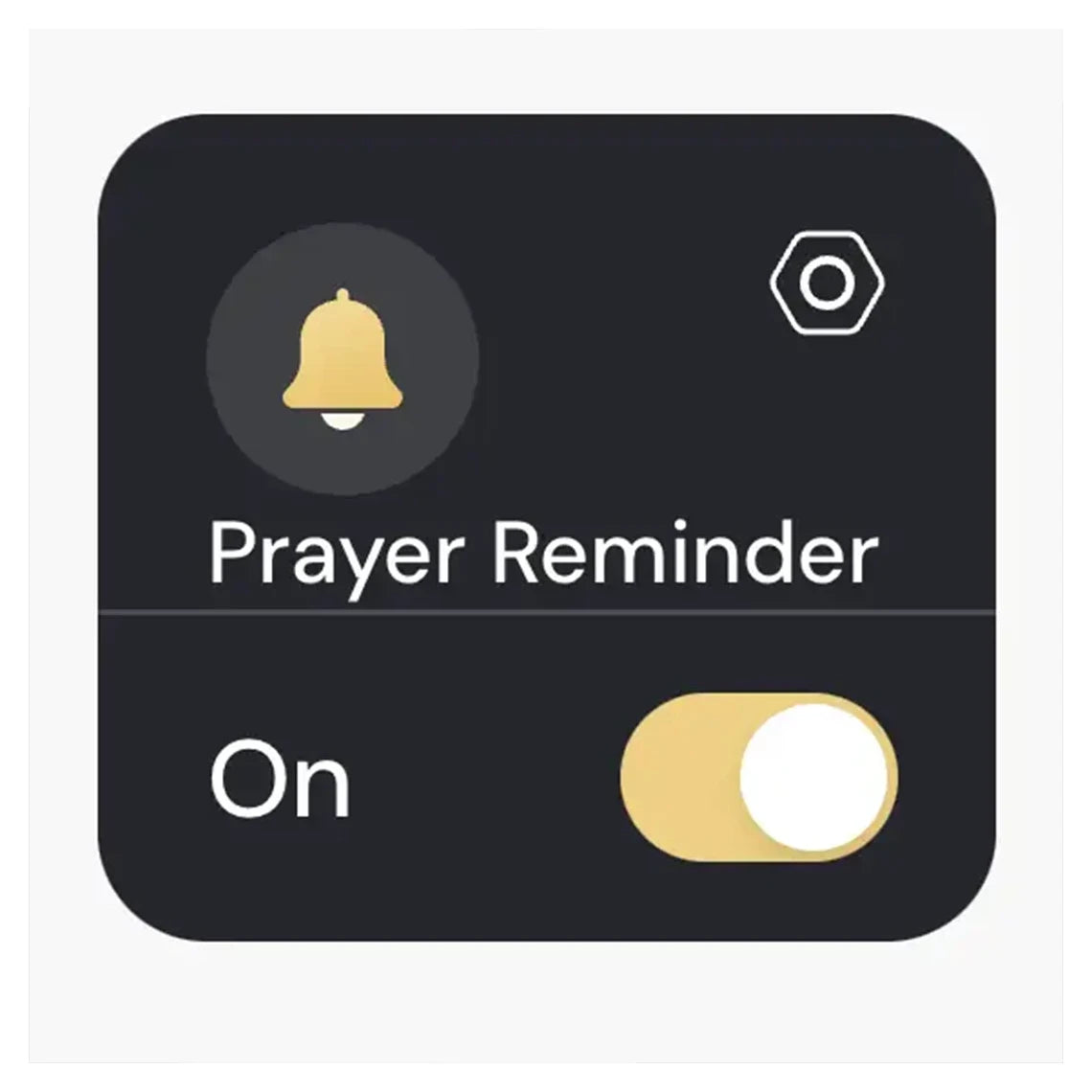 APP Interface of Smart Tasbih Zikr Ring Counter.