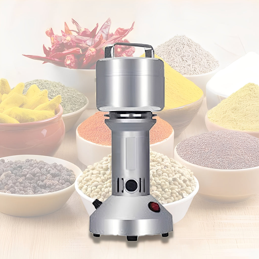 Spice Rack Grinder Stainless Steel Spice Grinder, Electric Grain Masala Herbs Powder Grin
