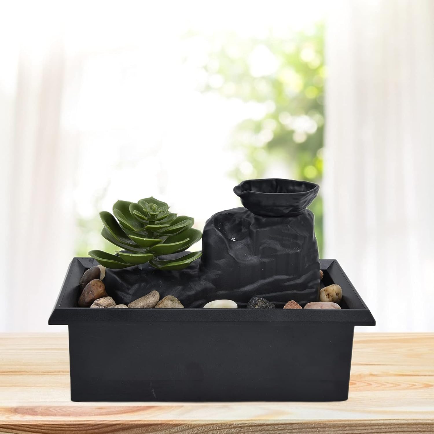 A Tabletop Water Fountain.