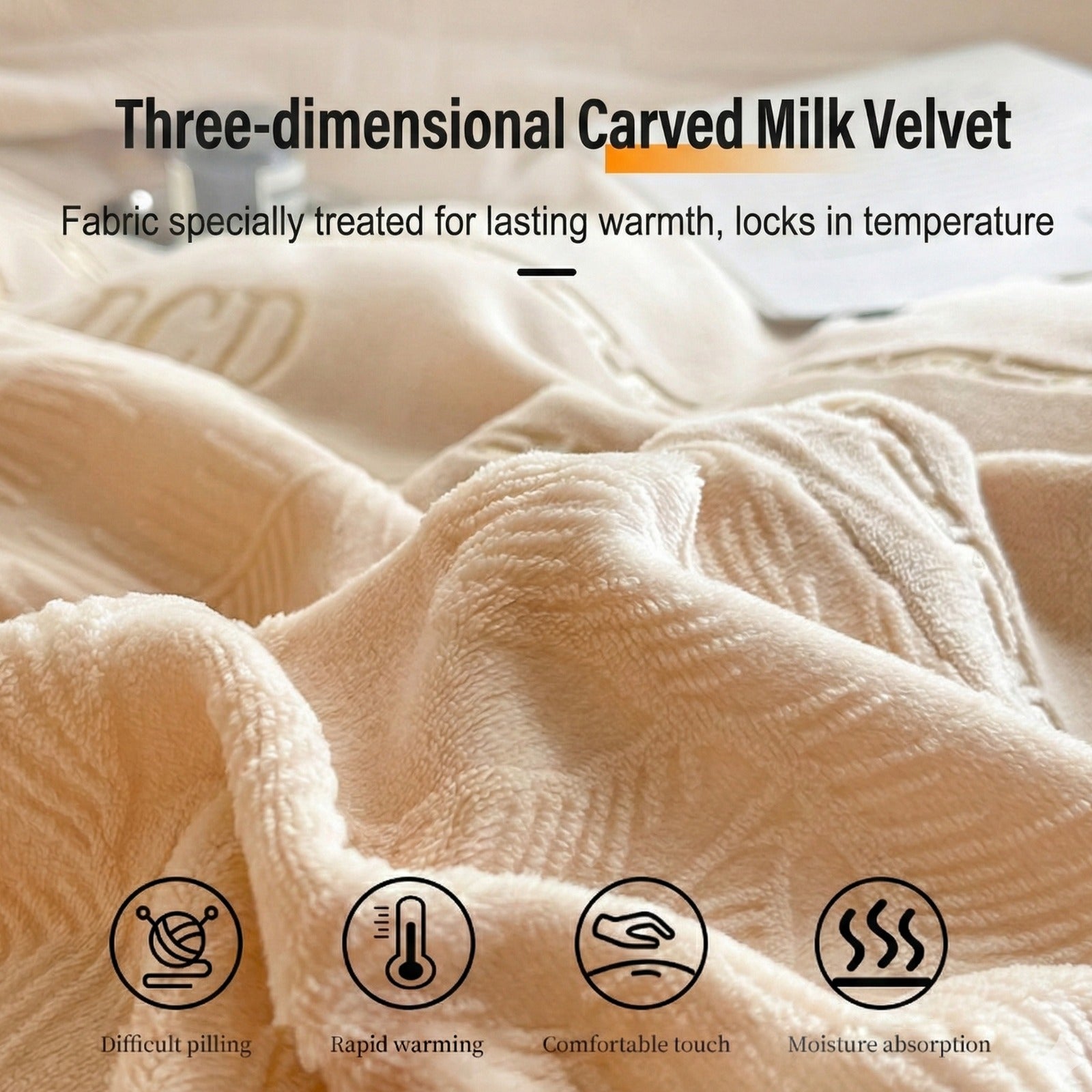 4-Piece Ultra Soft Luxury Bedding Set.