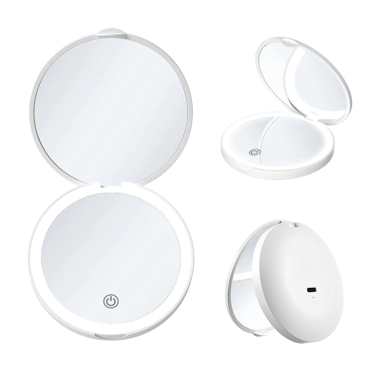 LED Compact Makeup Mirror.