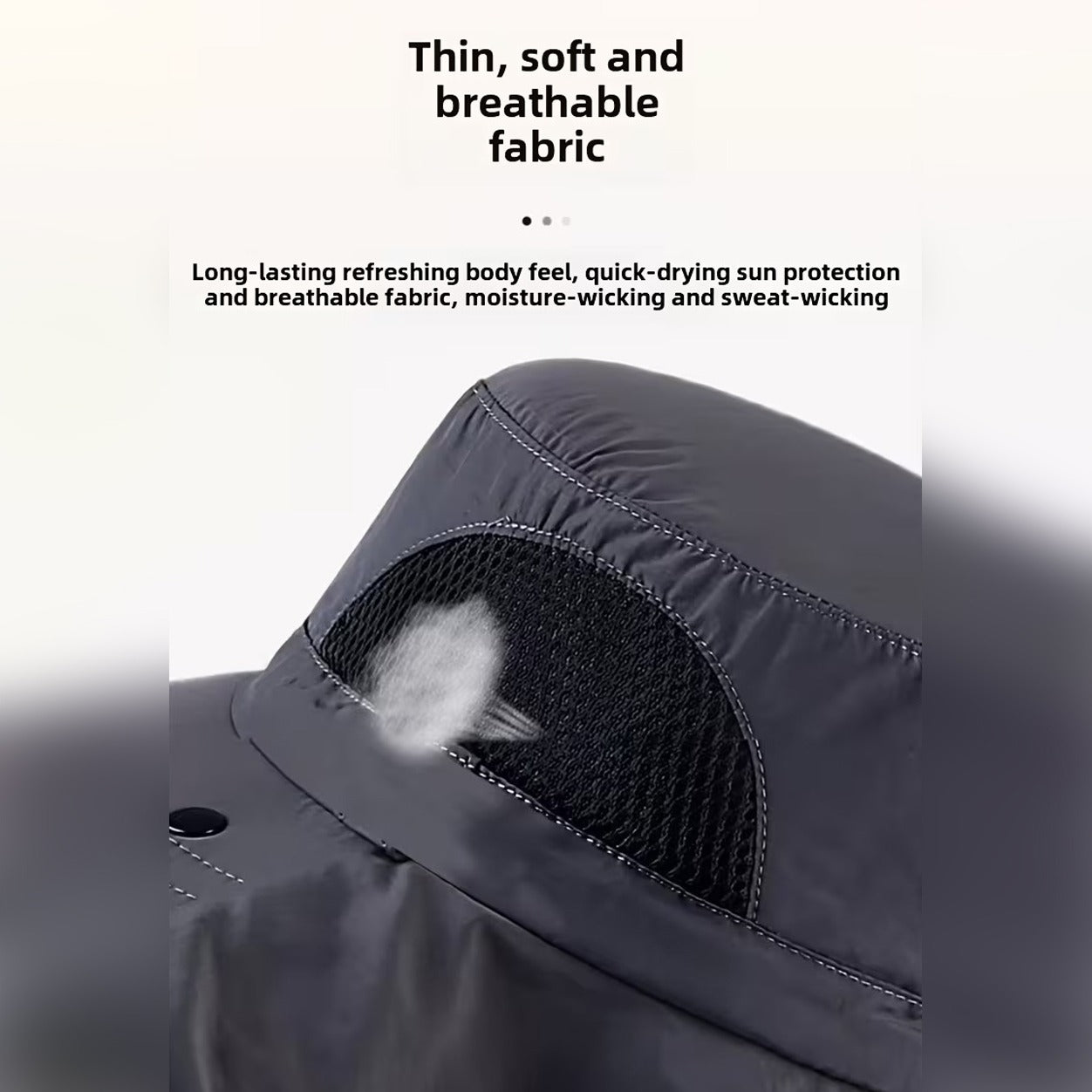 Design Details of an Outdoor UV Protection Sun Hat.