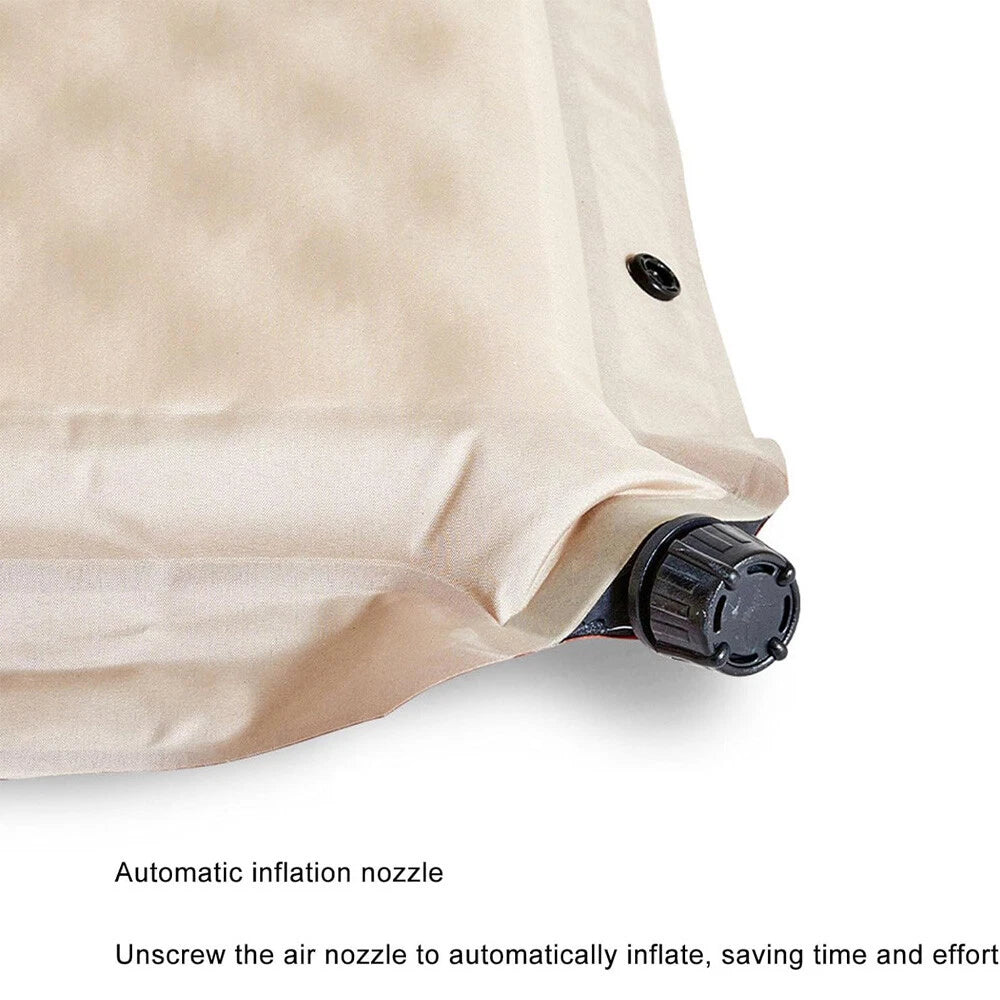Automatic inflation nozzle Self-Inflating Camping Mattress.