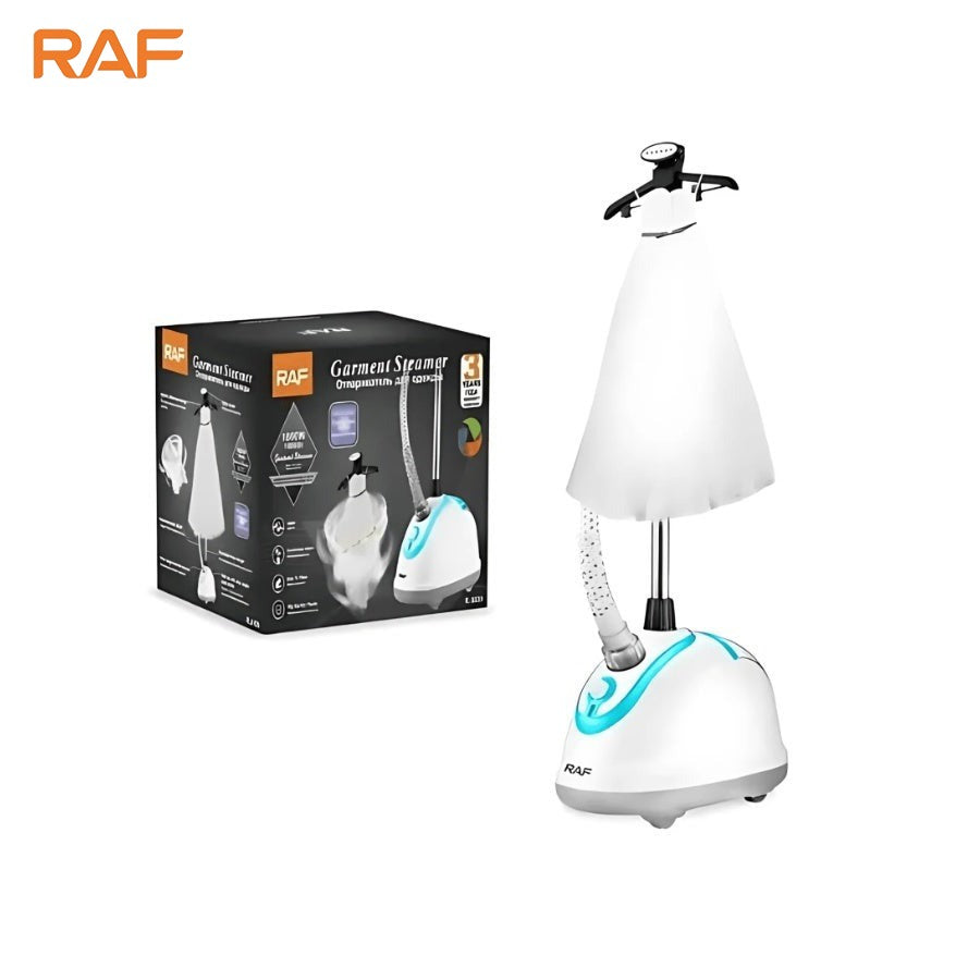 RAF Hanging Garment Steamer 1800W, Electrical Ironing Machine with 2300ml Tan -R.3039 RAF Hanging Garment Steamer 1800W, Electrical Ironing Machine with 2300ml Tan -R.3039