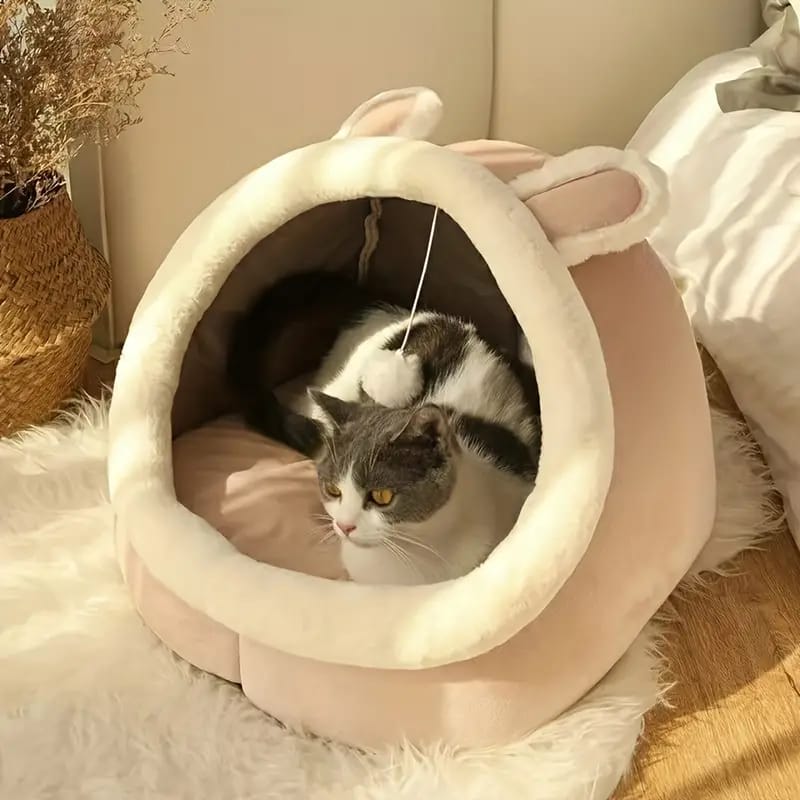 Soft Pet Kennel in Pink Color.