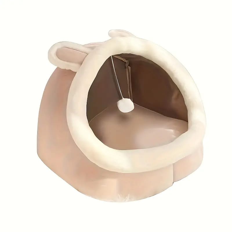 Cat Bed House in Pink Color.