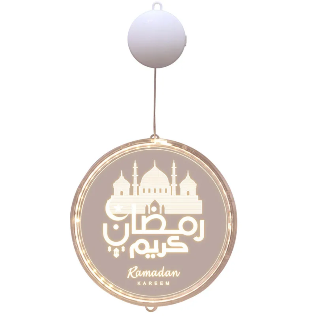 Ramadan 3D Decorative Hanging Light, Moon Star Window Lamp Decor LED Night Lights Ramadan 3D Decorative Hanging Light, Moon Star Window Lamp Decor LED Night Lights