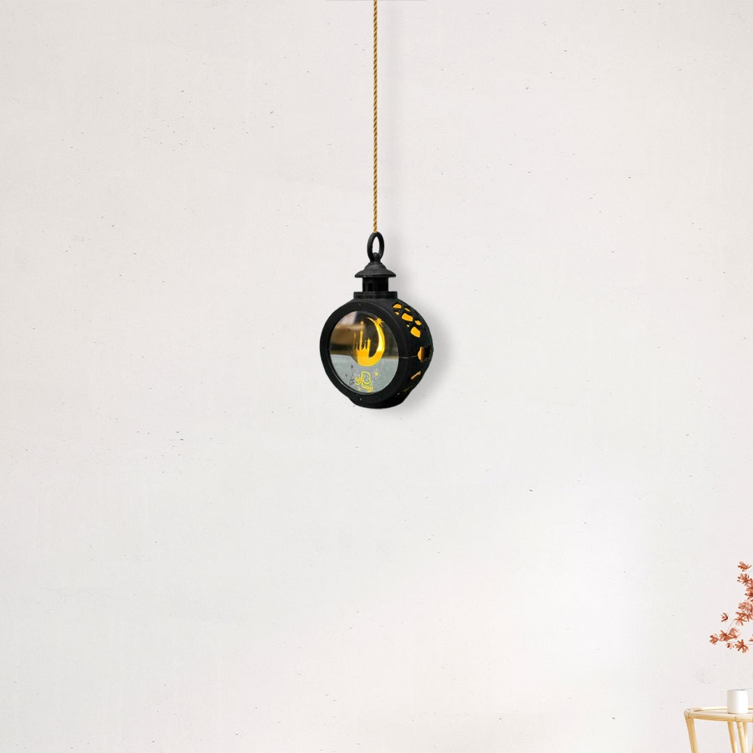 Hanging Ramadan Decorative LED Candle Lantern Light.