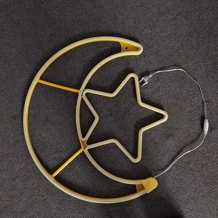 Ramadan LED Moon & Star Light.