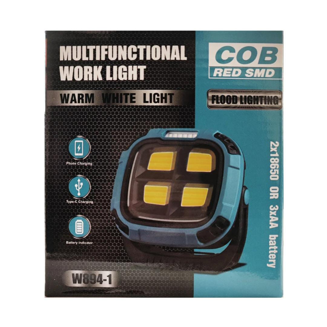 Pack of Rechargeable COB LED Work Light 