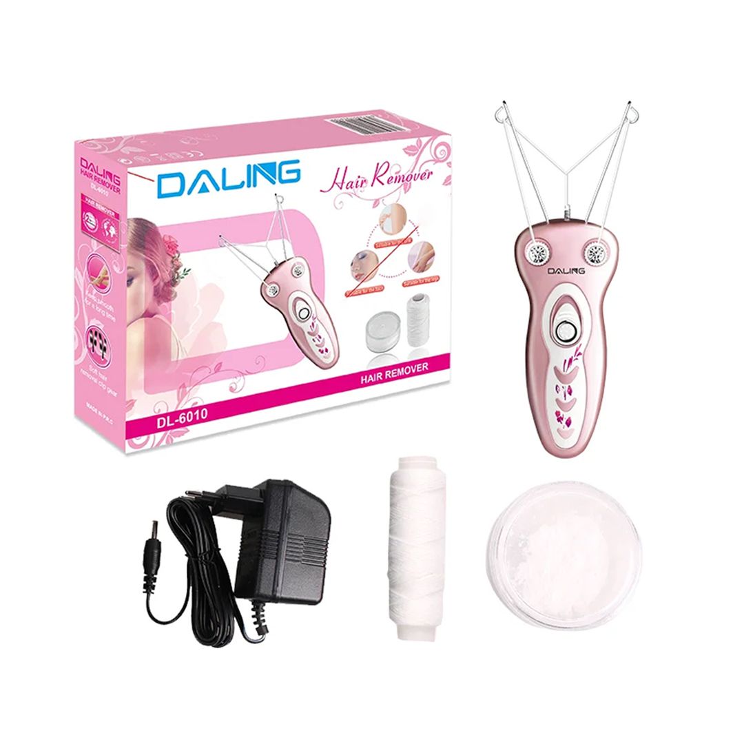 Package Contents Of Rechargeable Hair Remover.