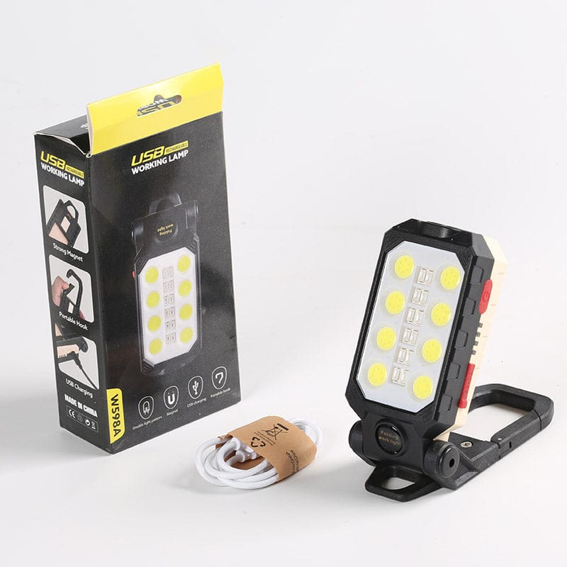 Package Of Rechargeable Portable LED Flash Light.