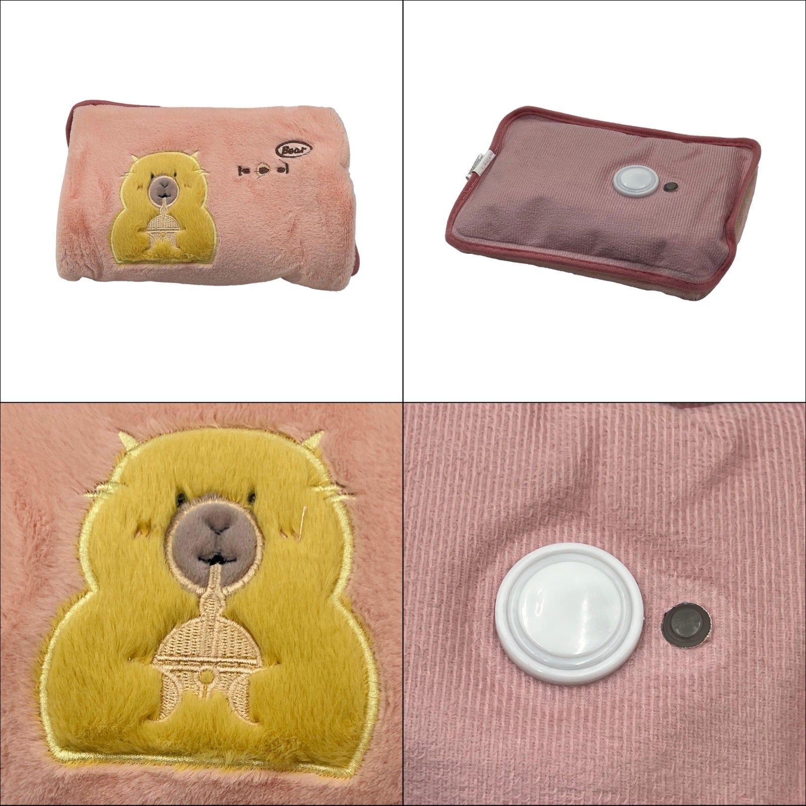 Parts Details Of Rechargeable Thermal Water Bag.