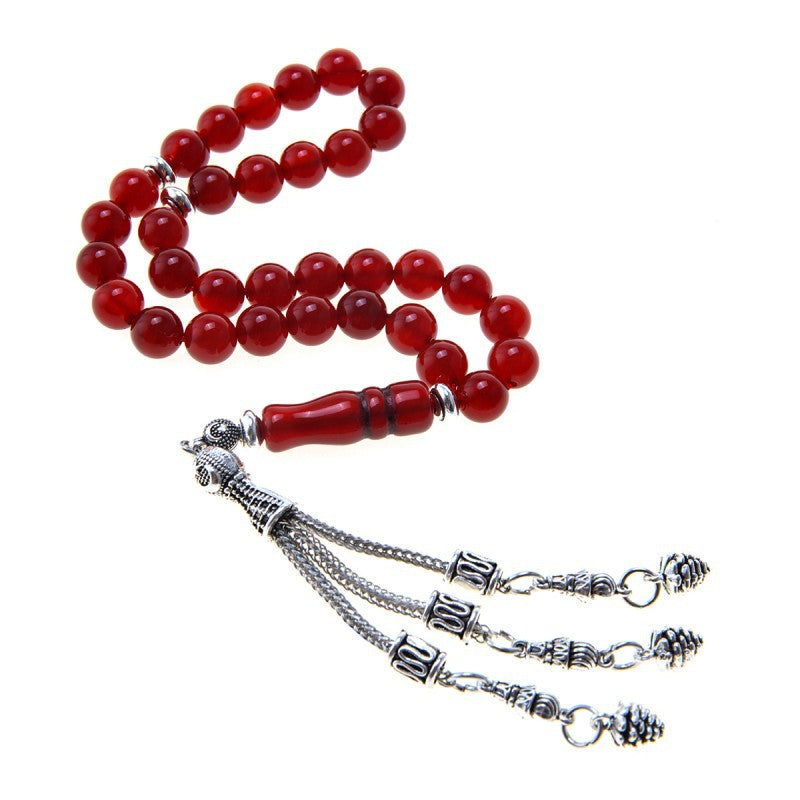 An Islamic Tasbih Prayer Beads.