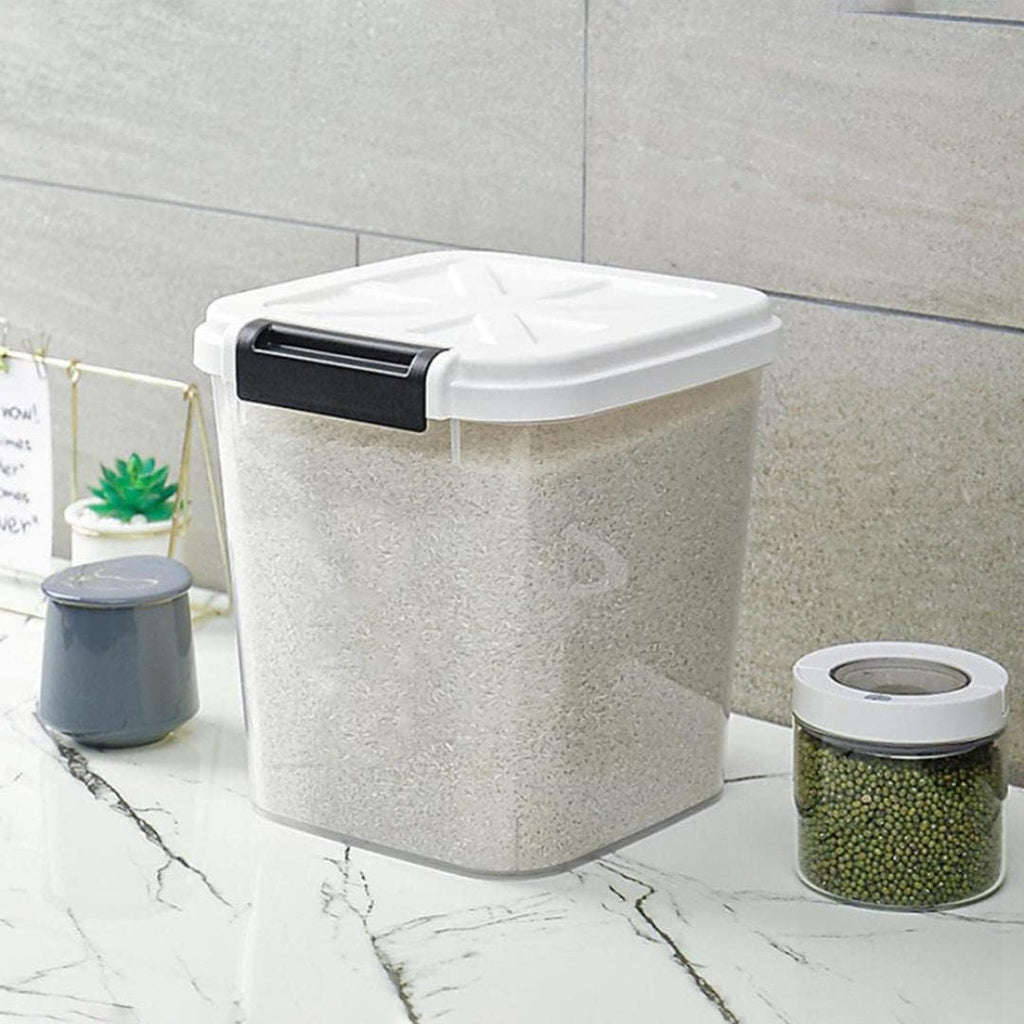 Airtight Grain Storage Box, Rice Storage Container, Rice Bucket For Ki