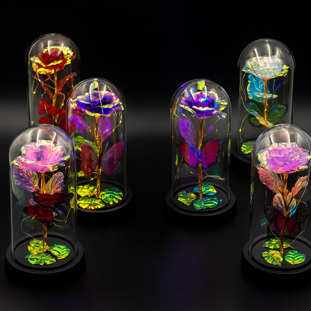 Different Variants Of Rose Flower Gift.