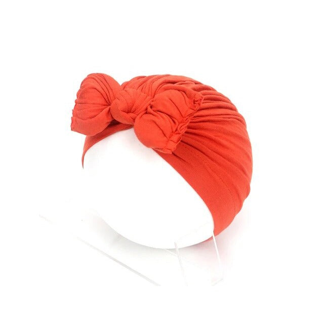 Dust Red Soft Baby Headband.