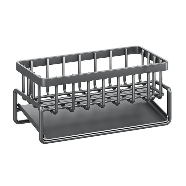 Rustproof Stainless Steel Sink Organizer Rack - Kitchen Sponge, Soap Holder Rack Basket Rustproof Stainless Steel Sink Organizer Rack - Kitchen Sponge, Soap Holder Rack Basket