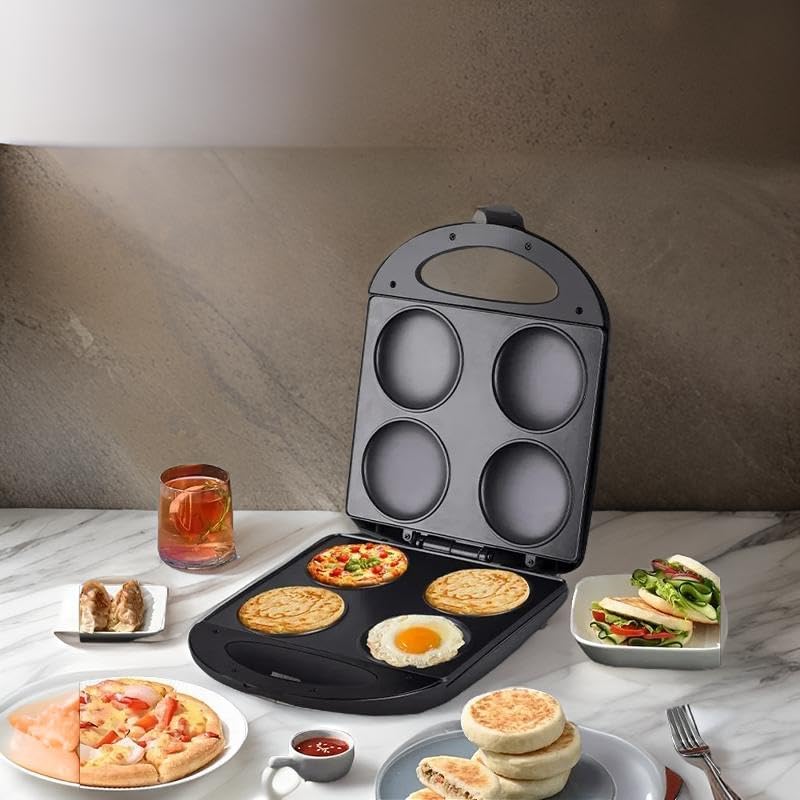 SOKANY Pancake Maker with various food items on a marble surface