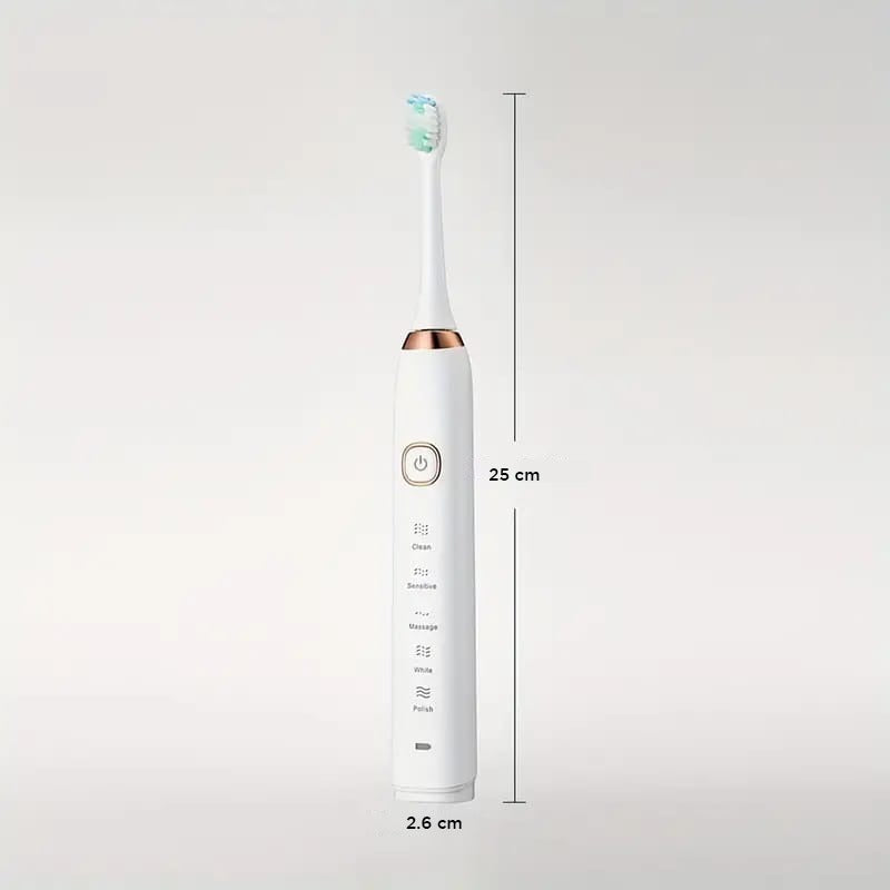 SONIC 5 Mode Electric Toothbrush With Wireless Charging and Travel Case SONIC 5 Mode Electric Toothbrush With Wireless Charging and Travel Case