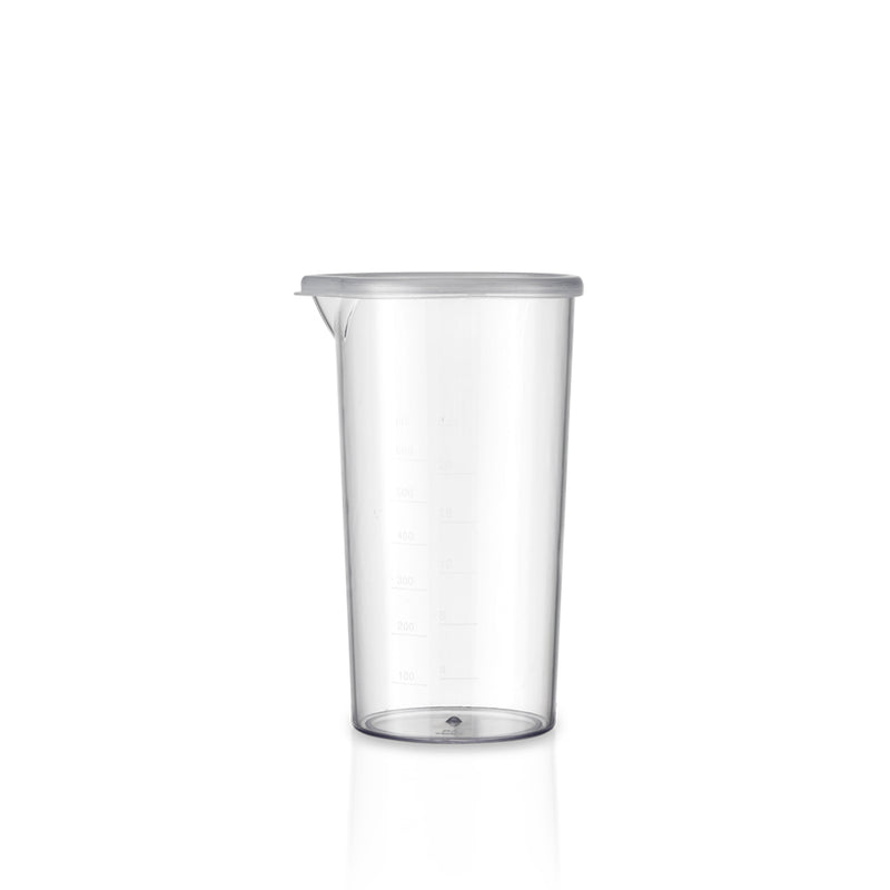 Plastic Jar Of Saachi 5-in-1 Hand Blender.
