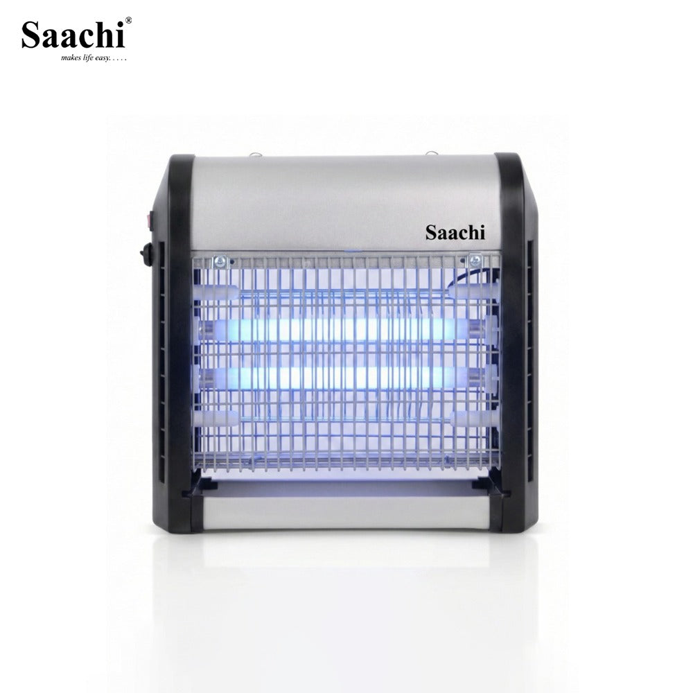 Saachi insect killer on a white background