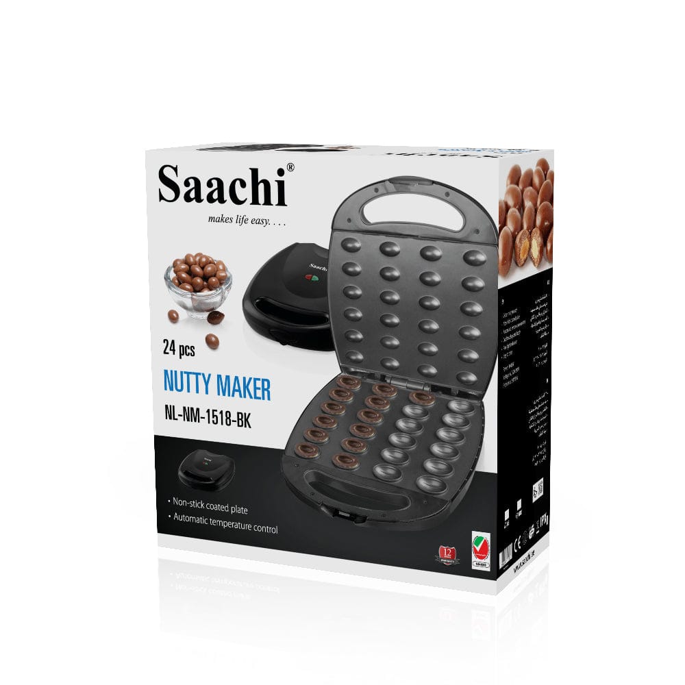 Package Of Saachi Nutty Maker With Automatic Temperature Control.