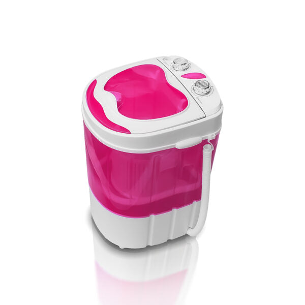 Saachi Single Tub Mini Washing Machine with Spinner & Shoe Brush.