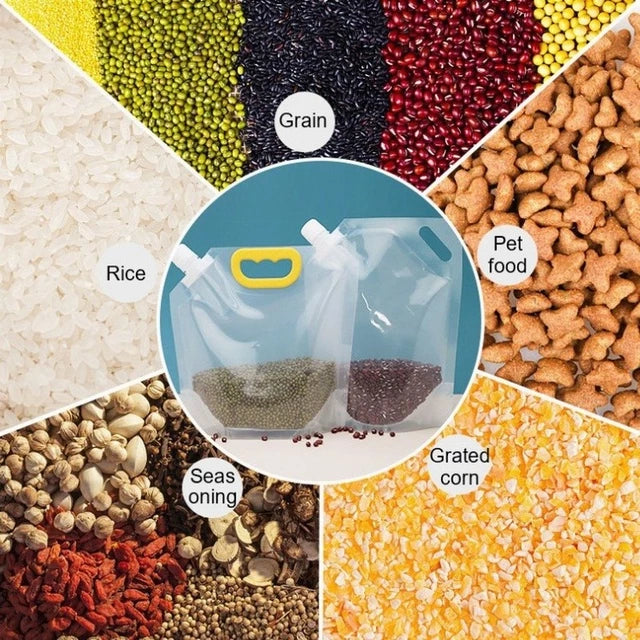Moisture-proof Sealed Grain Storage Suction Bag, Insect-proof Thickened Portable Food-grade Storage Moisture-proof Sealed Grain Storage Suction Bag, Insect-proof Thickened Portable Food-grade Storage