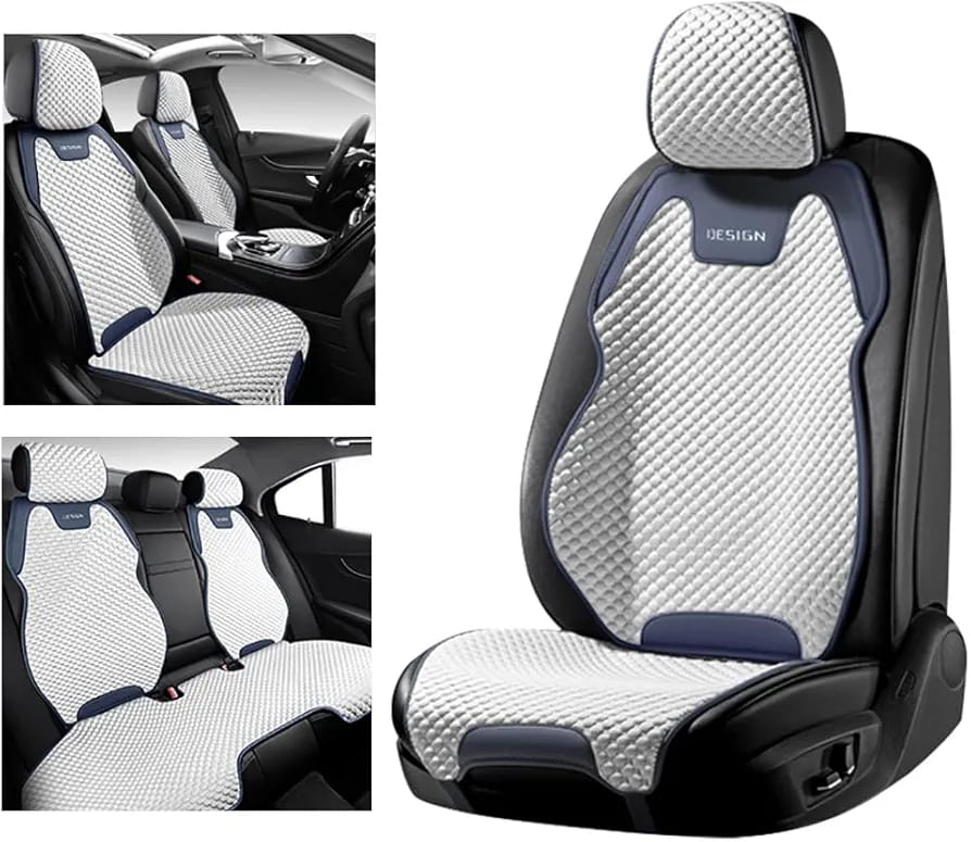 Front and Rear Seats Of Car is Protected with Car Seat Covers.