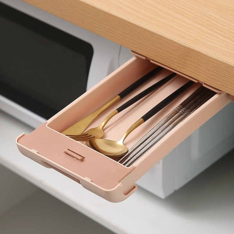 Hidden Drawer Pencil Rack 