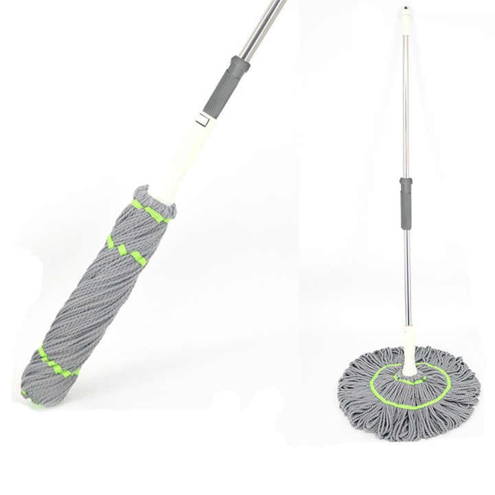 Self Wringing Twist Floor Cleaning Mop, Retractable Self Squeezing Household Mop Stick Self Wringing Twist Floor Cleaning Mop, Retractable Self Squeezing Household Mop Stick