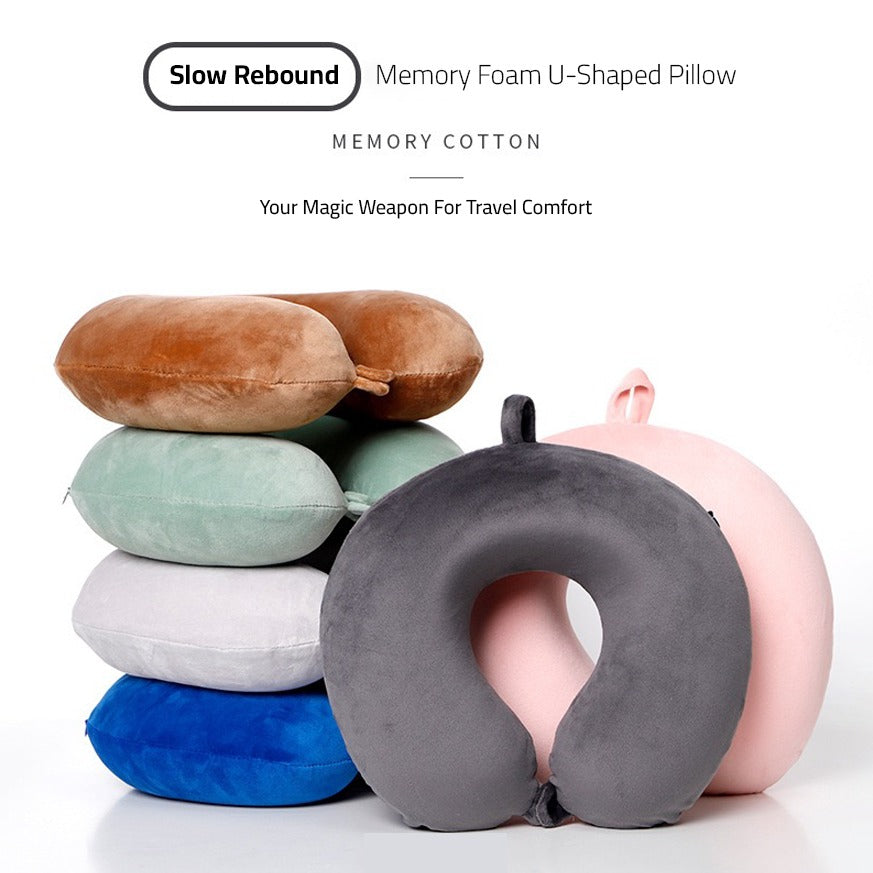 Soft U-Shaped Pillow in Different Colors.