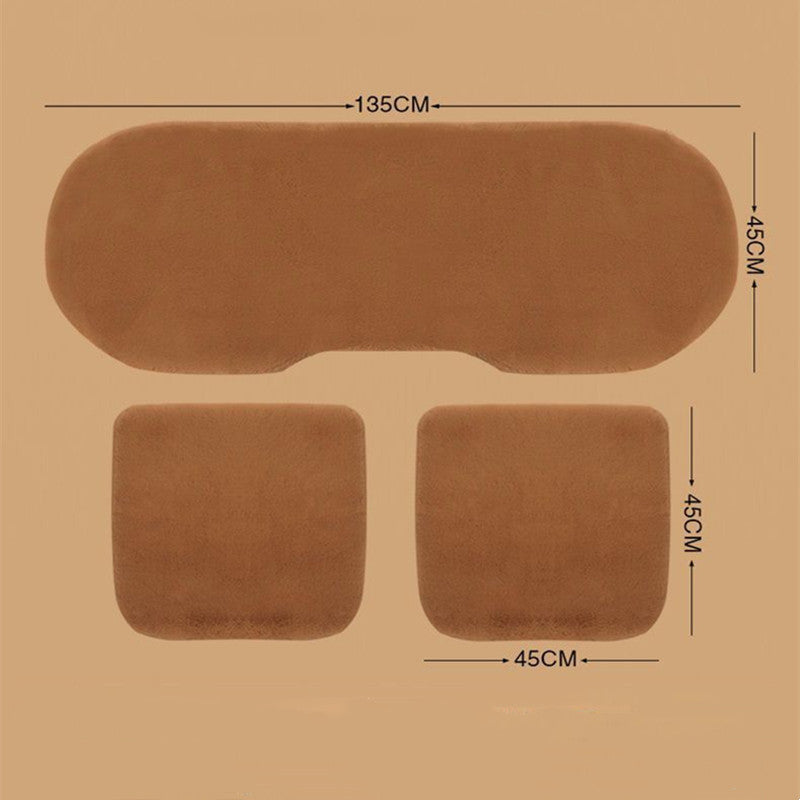 Luxury Auto Car Seat Cover Soft Seat Cushion Mat Set Luxury Auto Car Seat Cover Soft Seat Cushion Mat Set