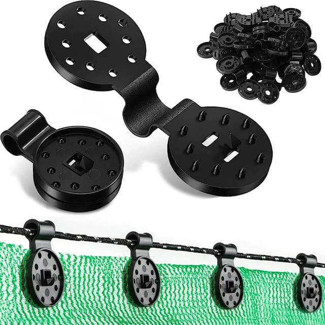 Shade Cloth Clips, 10 Pcs Plastic Shade Net Clamps, Sun Shade Net Fasteners Shade Cloth Clips, 10 Pcs Plastic Shade Net Clamps, Sun Shade Net Fasteners