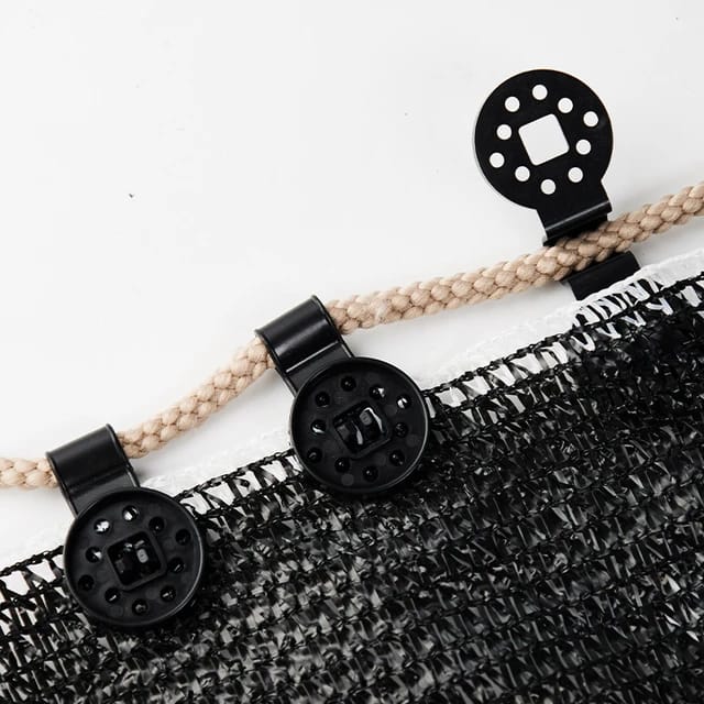 Shade Cloth Clips, 10 Pcs Plastic Shade Net Clamps, Sun Shade Net Fasteners Shade Cloth Clips, 10 Pcs Plastic Shade Net Clamps, Sun Shade Net Fasteners