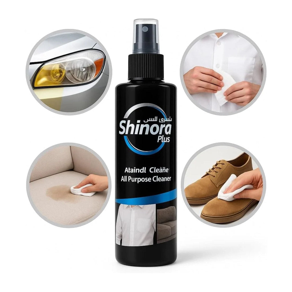 Shinora Plus All Purpose Cleaner 250ml, Multi-Surface Cleaning Solution for Home & Car Shinora Plus All Purpose Cleaner 250ml, Multi-Surface Cleaning Solution for Home & Car