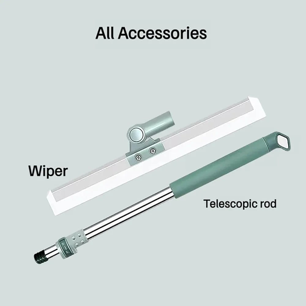 Accessories Of Silicone Head Heavy Duty Water Cleaner Mop.