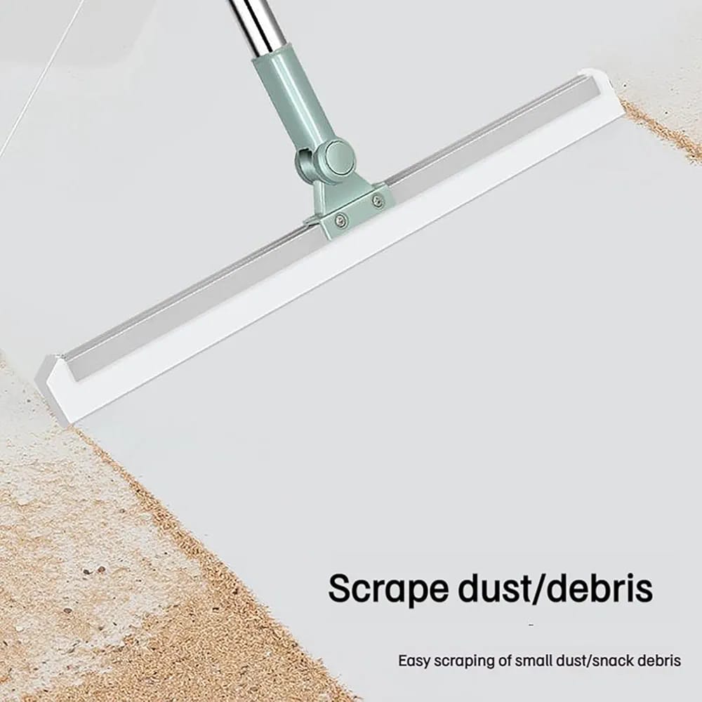 A Silicone Head Heavy Duty Water Cleaner Mop Wipes Dust.