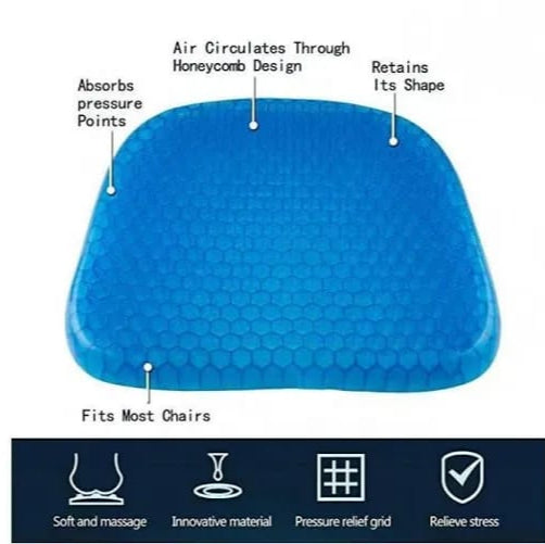Egg Sitter Gel Chair Cushion with features